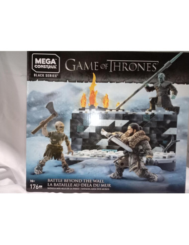 Juego de Tronos Mega Construx Jon Snow y Rey de la Noche