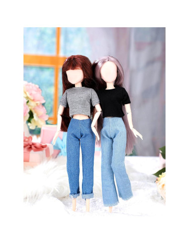 Bencailor 8 Piezas Ropa de Muñeca 28.58 cm Verano