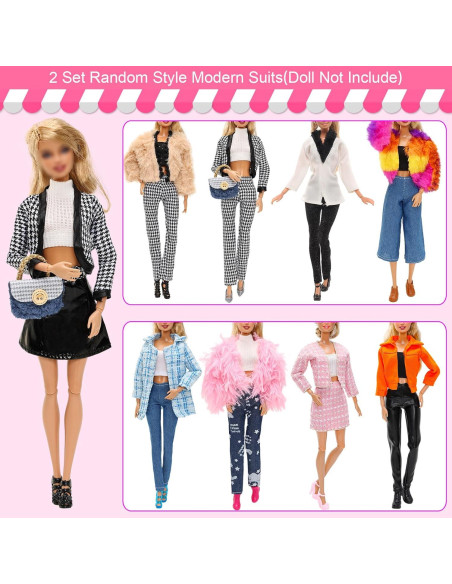 Ropa y Accesorios para Muñecas Enoch MHB00768 29 Piezas