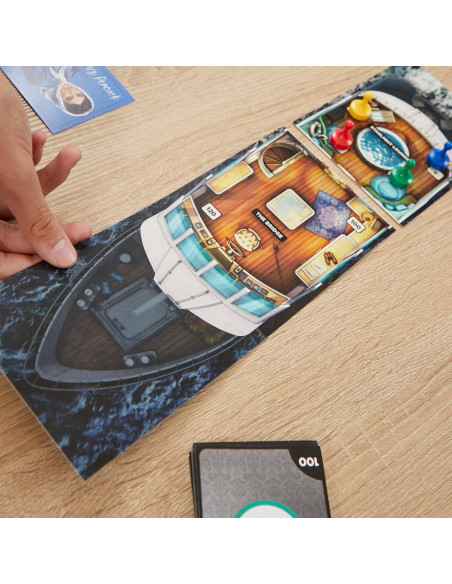 Juego de Mesa Clue Hasbro Sabotaje en los Mares Altos Juego de Mesa Clue Hasbro Sabotaje en los Mares Altos