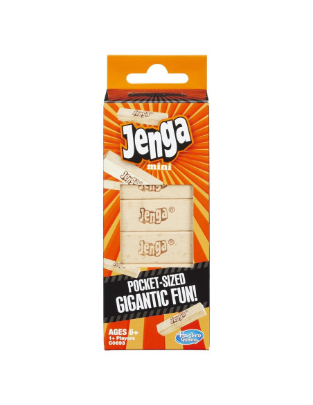 Juego Jenga Mini Hasbro 209.79 g para 1+ Jugadores