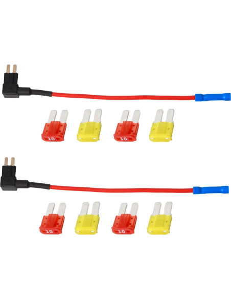 Soporte de Fusible Blade Micro2 Tangyinrd - Adaptador 10A 20A Soporte de Fusible Blade Micro2 Tangyinrd - Adaptador 10A 20A
