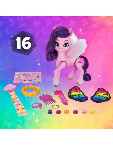Muñeca Mis Pequeños Ponis Pipp Petals 14 cm con Accesorios