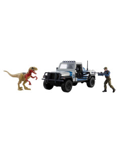 Camión de Búsqueda Mattel Jurassic World + Atrociraptor