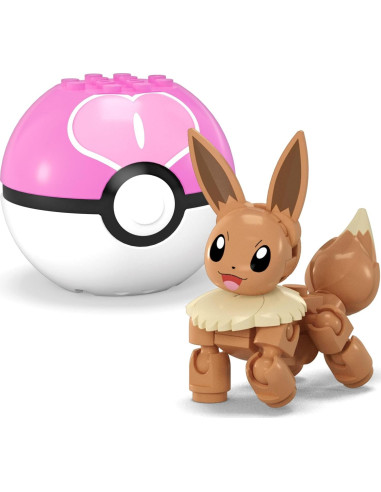MEGA Juguete de Construcción Pokémon Charmander y Eevee