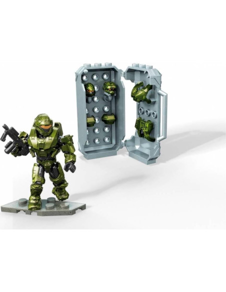 Mega Construx Halo Armario de Armadura Verde 12,7x2,87cm Mega Construx Halo Armario de Armadura Verde 12,7x2,87cm