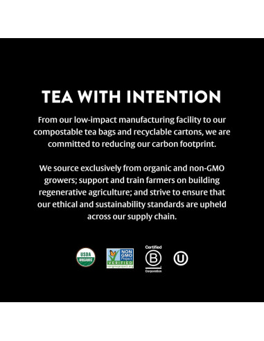 Té de Mate de Manzana Choice Organic - 48 Bolsitas Compostables