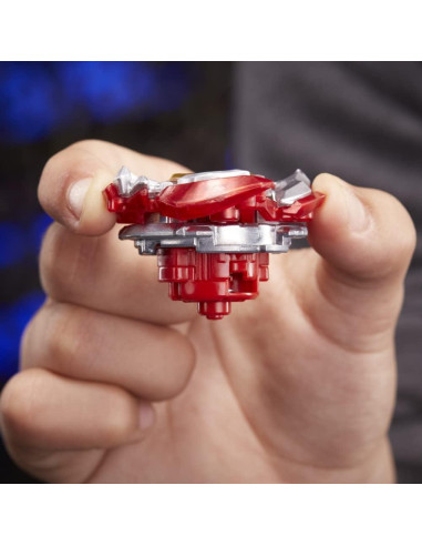 Beyblade Burst Slingshock Rail Rush Set - 2 Tops y Lanzadores