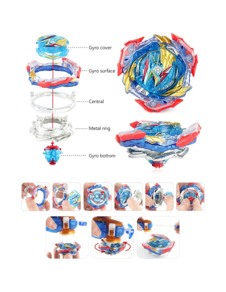 Beyblade Burst Pro B-193 Ultimate Valkyrie con Lanzador Beyblade Burst Pro B-193 Ultimate Valkyrie con Lanzador