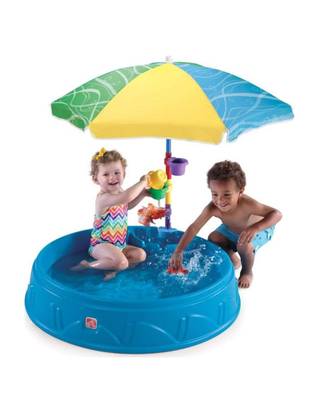 Step2 Piscina de Juego y Sombra con Paraguas 7 Accesorios Step2 Piscina de Juego y Sombra con Paraguas 7 Accesorios