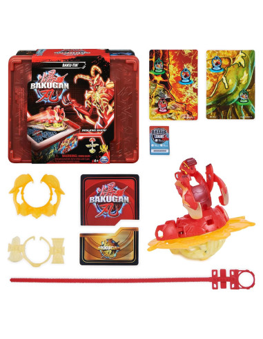 Baku-Tin Spin Master con Bakugan Mantid y Almacenaje