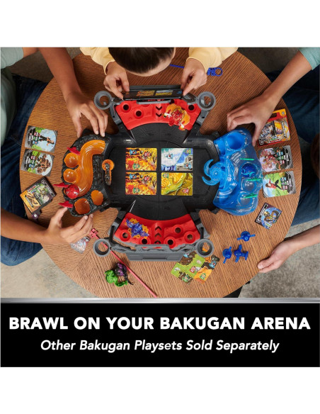 Bakugan Giratorio Spin Master Trox con Cartas y Accesorios Bakugan Giratorio Spin Master Trox con Cartas y Accesorios