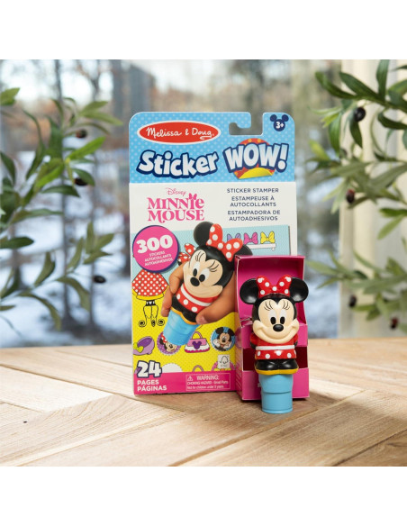 Melissa & Doug Sticker WOW! Bloc 24 Páginas Minnie Mouse Melissa & Doug Sticker WOW! Bloc 24 Páginas Minnie Mouse