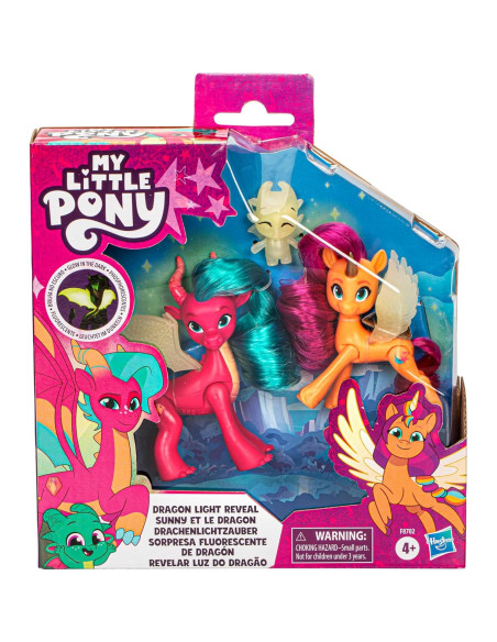 Mi Pequeño Pony Hasbro 3 Muñecas que Brillan en la Oscuridad Mi Pequeño Pony Hasbro 3 Muñecas que Brillan en la Oscuridad