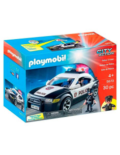 Juego Playmobil Patrullero Policial con Figuras y Accesorios