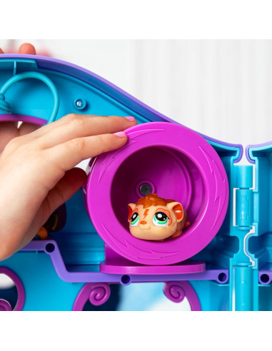 Juego de Littlest Pet Shop Gen 7 con 2 Mascotas y 20 Accesorios