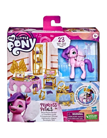 My Little Pony Princesa Pipp Petals 8 cm con Accesorios My Little Pony Princesa Pipp Petals 8 cm con Accesorios
