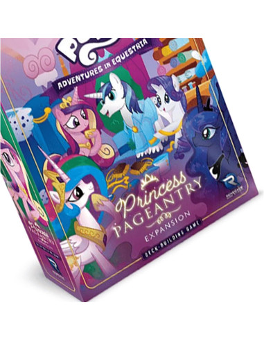 Juego de Construcción de Mazos Mi Pequeño Pony - Expansión Pageantry Real - 1-4 Jugadores