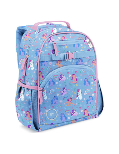 Mochila Mediana Simple Modern My Little Pony 12L Jardín