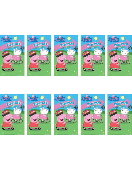 Paquete de Juego Mini Peppa Pig Bendon con Crayones y Stickers Paquete de Juego Mini Peppa Pig Bendon con Crayones y Stickers