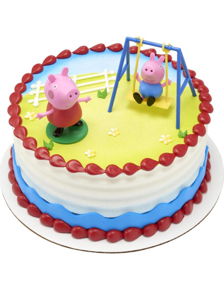 Adorno para Pastel DecoPac Peppa Pig Columpio 8,13 cm Adorno para Pastel DecoPac Peppa Pig Columpio 8,13 cm