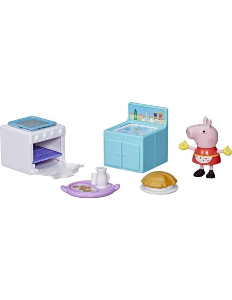 Set de Juego Peppa Pig Horneando con Accesorios Set de Juego Peppa Pig Horneando con Accesorios