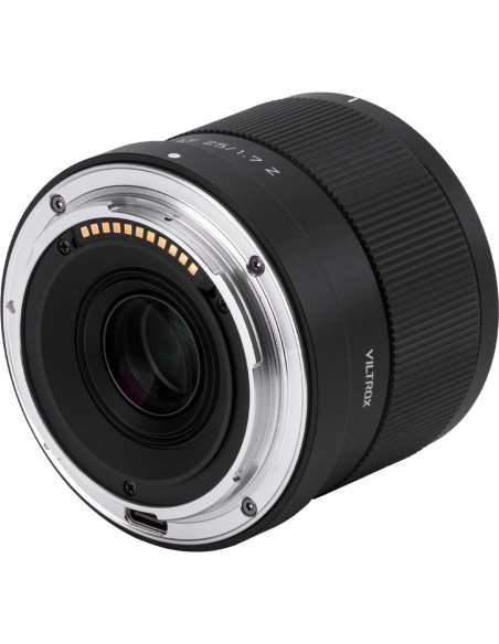Lente VILTROX 25mm F1.7 Auto Enfoque para Montura Z Lente VILTROX 25mm F1.7 Auto Enfoque para Montura Z