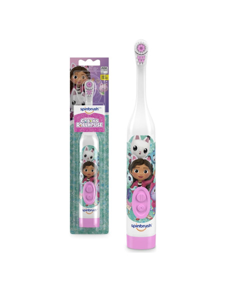 Cepillo de Dientes Eléctrico Spinbrush Gabby's Dollhouse Niños Cepillo de Dientes Eléctrico Spinbrush Gabby's Dollhouse Niños