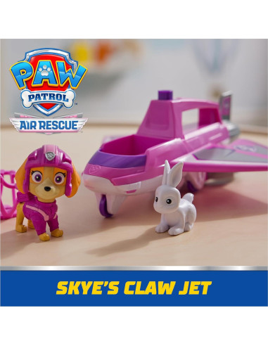 Figura de acción Skye Paw Patrol con avión y garra 5 cm