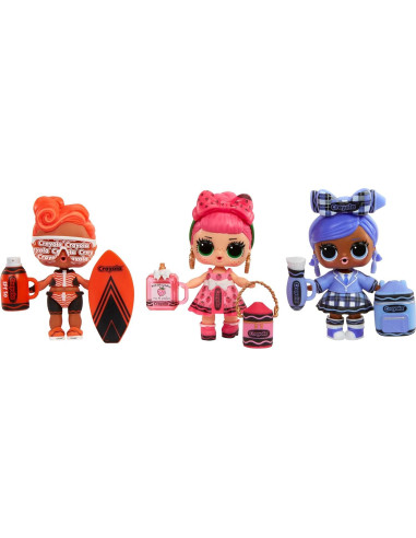 Muñeca L.O.L. Surprise! Ama a Crayola Tots - 7 Sorpresas