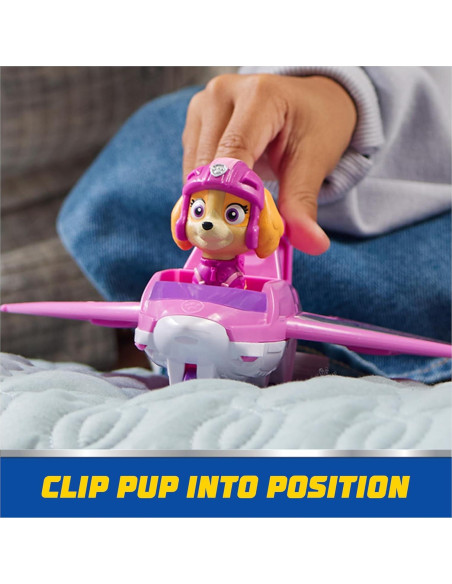 Figura de acción Skye Paw Patrol con avión y garra 5 cm Figura de acción Skye Paw Patrol con avión y garra 5 cm