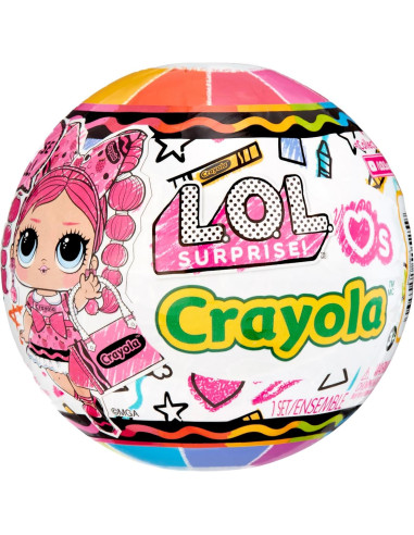 Muñeca L.O.L. Surprise! Ama a Crayola Tots - 7 Sorpresas
