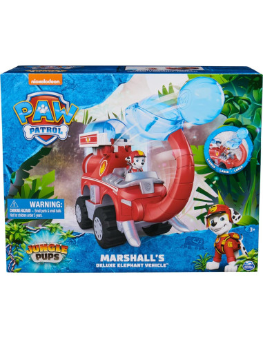 Camión de Bomberos Elefante Marshall PAW Patrol 3 Proyectiles