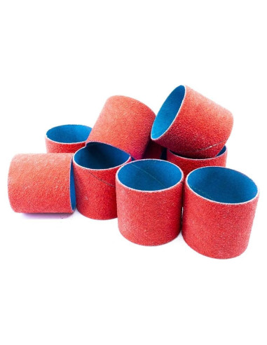 Bandas de Lijado Cerámicas 2" x 2" Benchmark Abrasives - 10 Unidades, 36 Grano