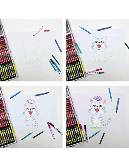 Conjunto de Arte Crayola Inspiration 140 Piezas - Tie-Dye Conjunto de Arte Crayola Inspiration 140 Piezas - Tie-Dye