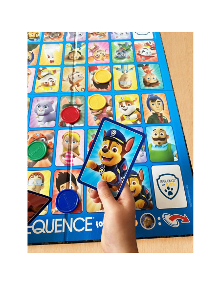 Juego de Secuencia Paw Patrol Goliath 4-en-Fila 2-4 Jugadores Juego de Secuencia Paw Patrol Goliath 4-en-Fila 2-4 Jugadores