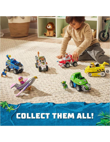 Vehículo Tigre de Chase PAW Patrol con Figura y Proyectiles Vehículo Tigre de Chase PAW Patrol con Figura y Proyectiles
