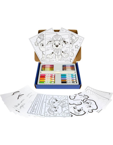 Crayola Kit de Arte PAW Patrol 60+ Piezas para Niños