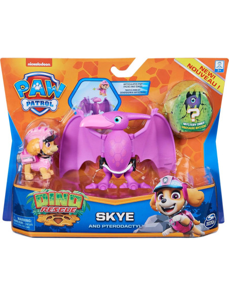 Conjunto de Figuras Skye y Pterodáctilo PAW Patrol 3 años+ Conjunto de Figuras Skye y Pterodáctilo PAW Patrol 3 años+