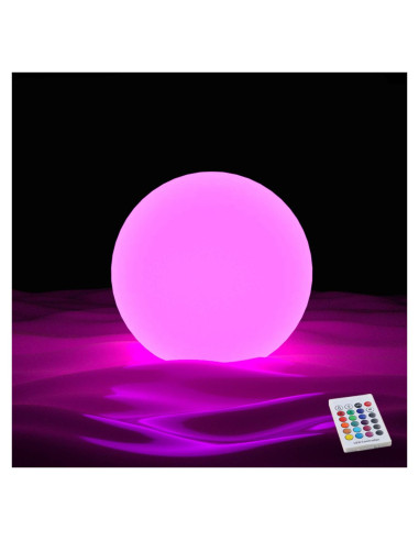 Luces Flotantes LED YESIE 8 cm, Control Remoto, 16 Colores