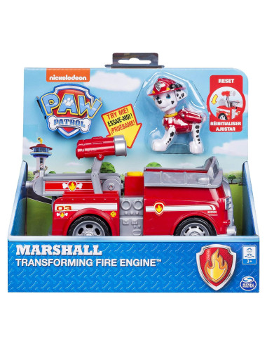 Camión de Bomberos Transformador Spin Master Marshall