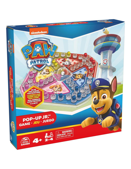 Juego Pop Up PAW Patrol Spin Master 22.86 cm Juego Pop Up PAW Patrol Spin Master 22.86 cm