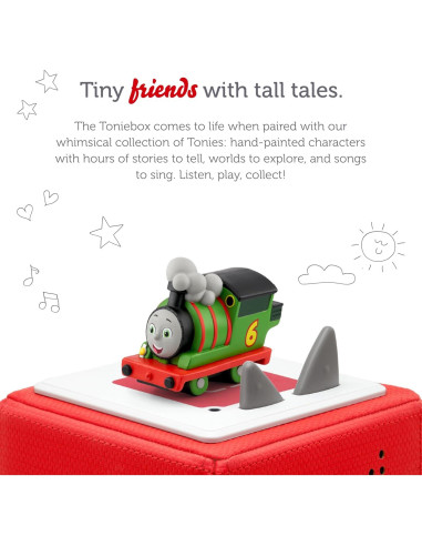 Tonies Percy Tren Juguete de Audio 10 Historias 3+