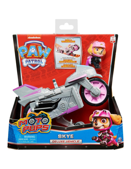 Vehículo Deluxe Paw Patrol Moto Pups Stella - Juguete 3+ Vehículo Deluxe Paw Patrol Moto Pups Stella - Juguete 3+