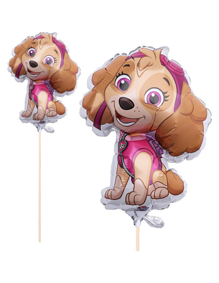 Globos Mini Paw Patrol Toyland - Paquete de 20 con Palos Globos Mini Paw Patrol Toyland - Paquete de 20 con Palos