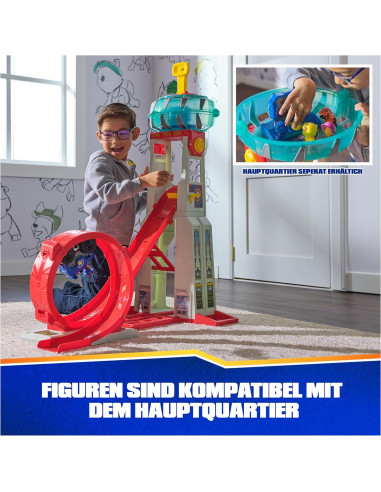 Set de Figuras Coleccionables Paw Patrol Ruedas de Rescate 7 Piezas