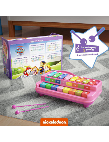 Xilófono y Piano Lollipop Patrulla Canina 2 en 1 - Juguete Musical Xilófono y Piano Lollipop Patrulla Canina 2 en 1 - Juguete Musical