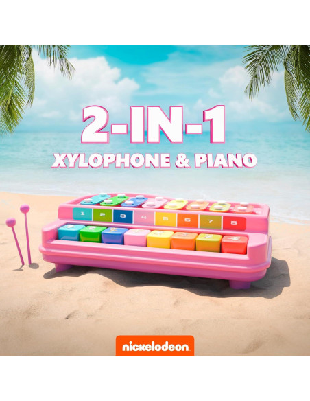 Xilófono y Piano Lollipop Patrulla Canina 2 en 1 - Juguete Musical Xilófono y Piano Lollipop Patrulla Canina 2 en 1 - Juguete Musical