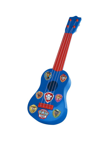Guitarra Acústica Paw Patrol HTI 4 Cuerdas para Niños
