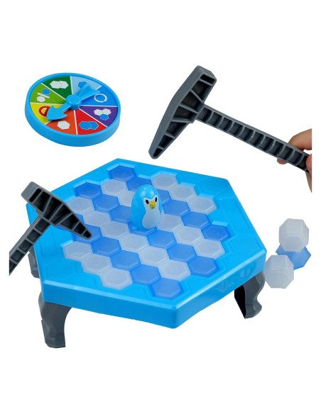Juego de Mesa Salvar Pingüino Meroqeel con Hielo y Martillos Juego de Mesa Salvar Pingüino Meroqeel con Hielo y Martillos